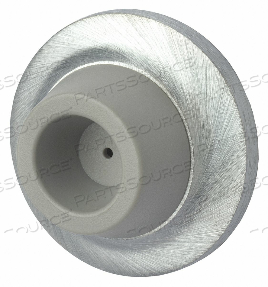 CONCAVE DOOR STOP WITH BUMPER GRAY 1 H by Rockwood CONCAVE DOOR STOP WITH BUMPER GRAY 1 H by Rockwood