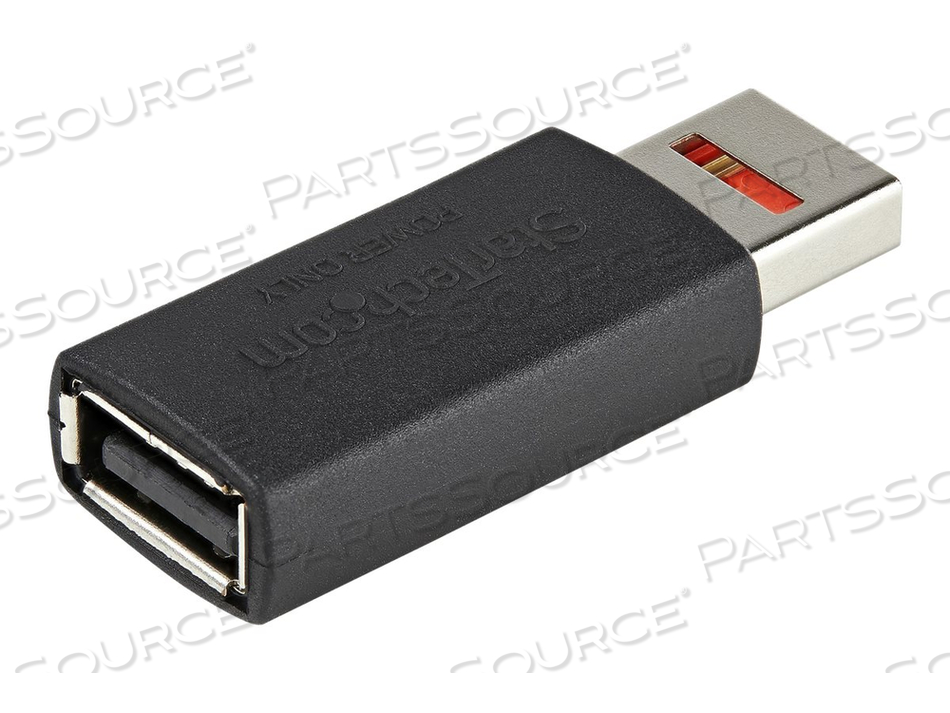 SECURE CHARGING USB DATA BLOCKER ADAPTER, MALE TO FEMALE USB-A CHARGE-ONLY ADAPTER, NO-DATA CHARGE/POWER-ONLY ADAPTER FOR PHONE/TABLET, DATA by StarTech.com Ltd. SECURE CHARGING USB DATA BLOCKER ADAPTER, MALE TO FEMALE USB-A CHARGE-ONLY ADAPTER, NO-DATA CHARGE/POWER-ONLY ADAPTER FOR PHONE/TABLET, DATA by StarTech.com Ltd.