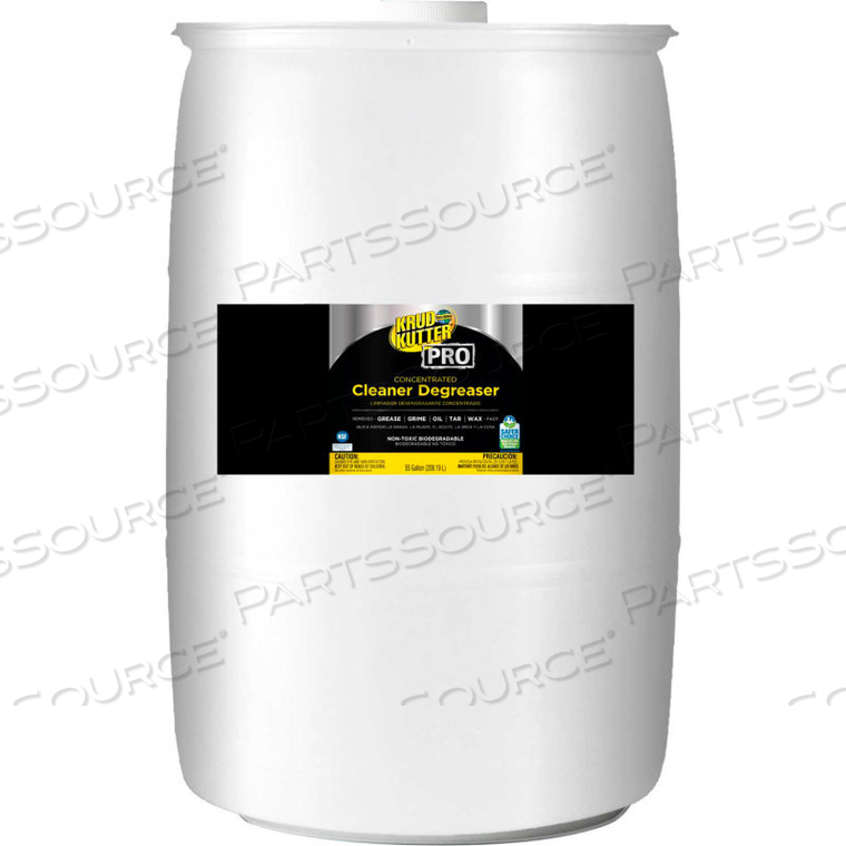 PRO CONCENTRATED CLEANER DEGREASER, 55 GALLON DRUM 