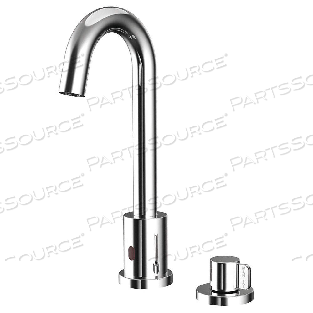GOOSENECK BATHROOM FAUCET DECK MOUNT 2A by Sensorflo