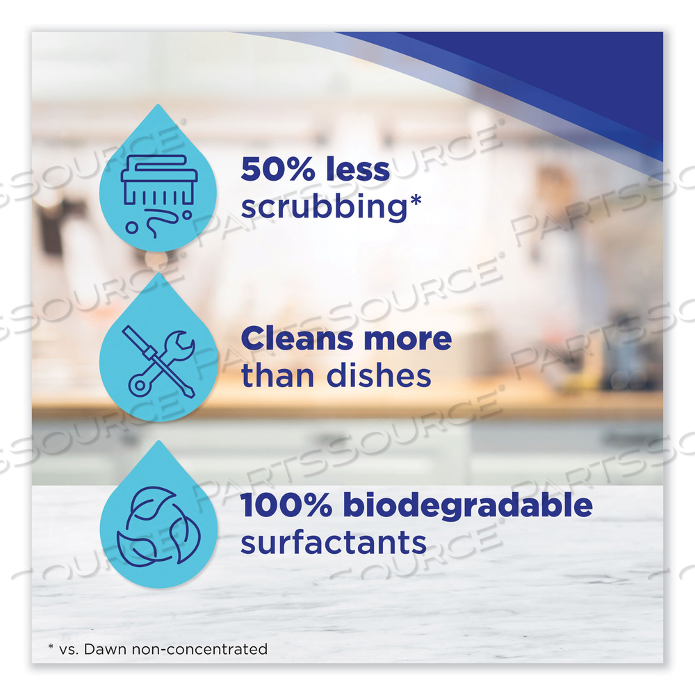 LIQUID DISH DETERGENT, DAWN ORIGINAL, 7.5 OZ BOTTLE by Dawn