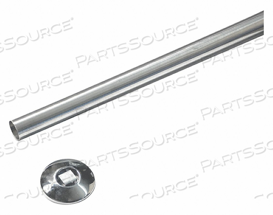 ROD FLANGES BATHROOM POLISHED CHROME PR by Taymor