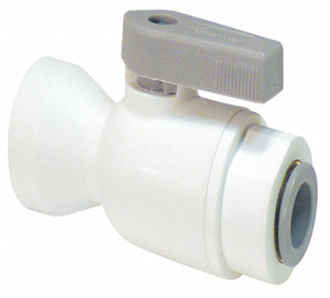 NYLON BALL VALVE PUSH X FNPT 1/4 IN by Liquifit