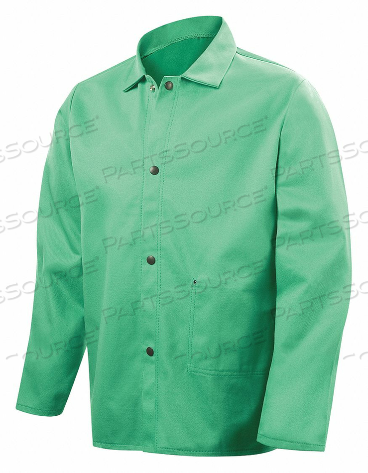 E9417 WELDING JACKET 3XL 30 GREEN by Steiner