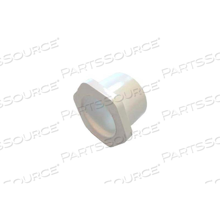 SCHEDULE 40 PVC REDUCER BUSHING FITTING, 3"DIA., WHITE 