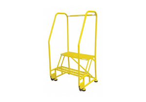 TILT AND ROLL LDR STEEL 50IN. H. YELLOW by Cotterman TILT AND ROLL LDR STEEL 50IN. H. YELLOW by Cotterman