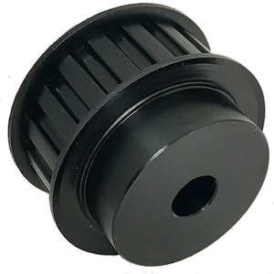 POWERHOUSE STEEL / BLACK OXIDE 30 TOOTH 4.775" PITCH PLAIN BORE PULLEY by B&B Manufacturing