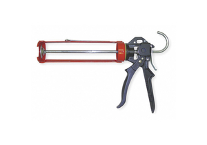 CAULK GUN STEEL 10.3 OZ RED/BLACK CUTTER by Newborn CAULK GUN STEEL 10.3 OZ RED/BLACK CUTTER by Newborn