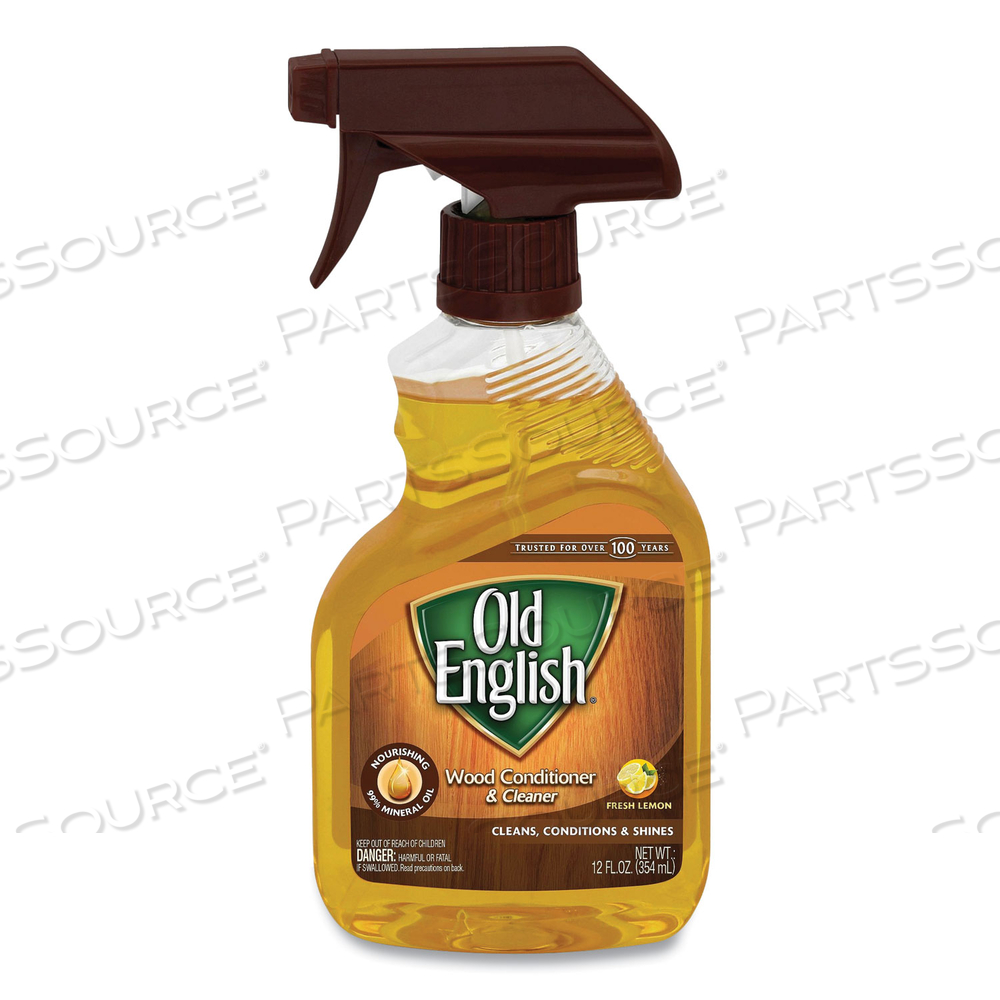 LEMON OIL, FURNITURE POLISH, 12OZ, SPRAY BOTTLE 