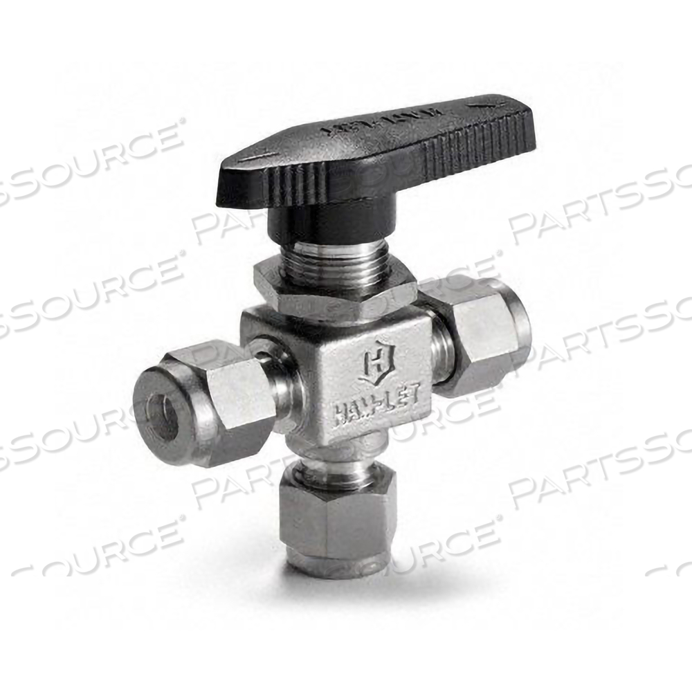 ONE PIECE BALL VALVE TUBE 1/4 2.39 L by Ham-Let