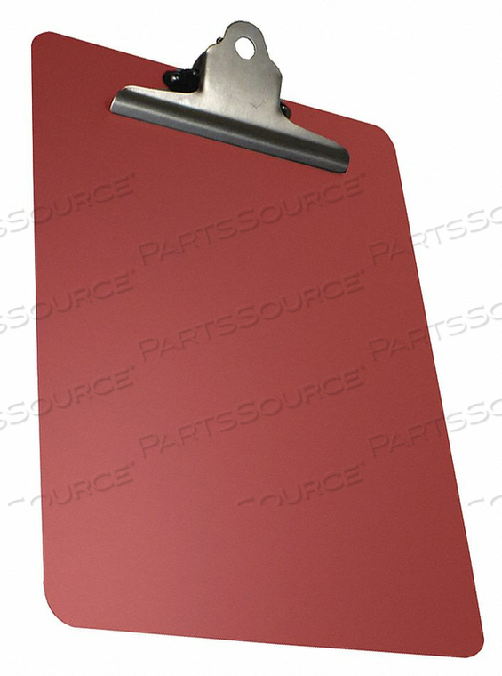 CLIPBOARD LETTER SIZE PLASTIC RED by Detectamet CLIPBOARD LETTER SIZE PLASTIC RED by Detectamet