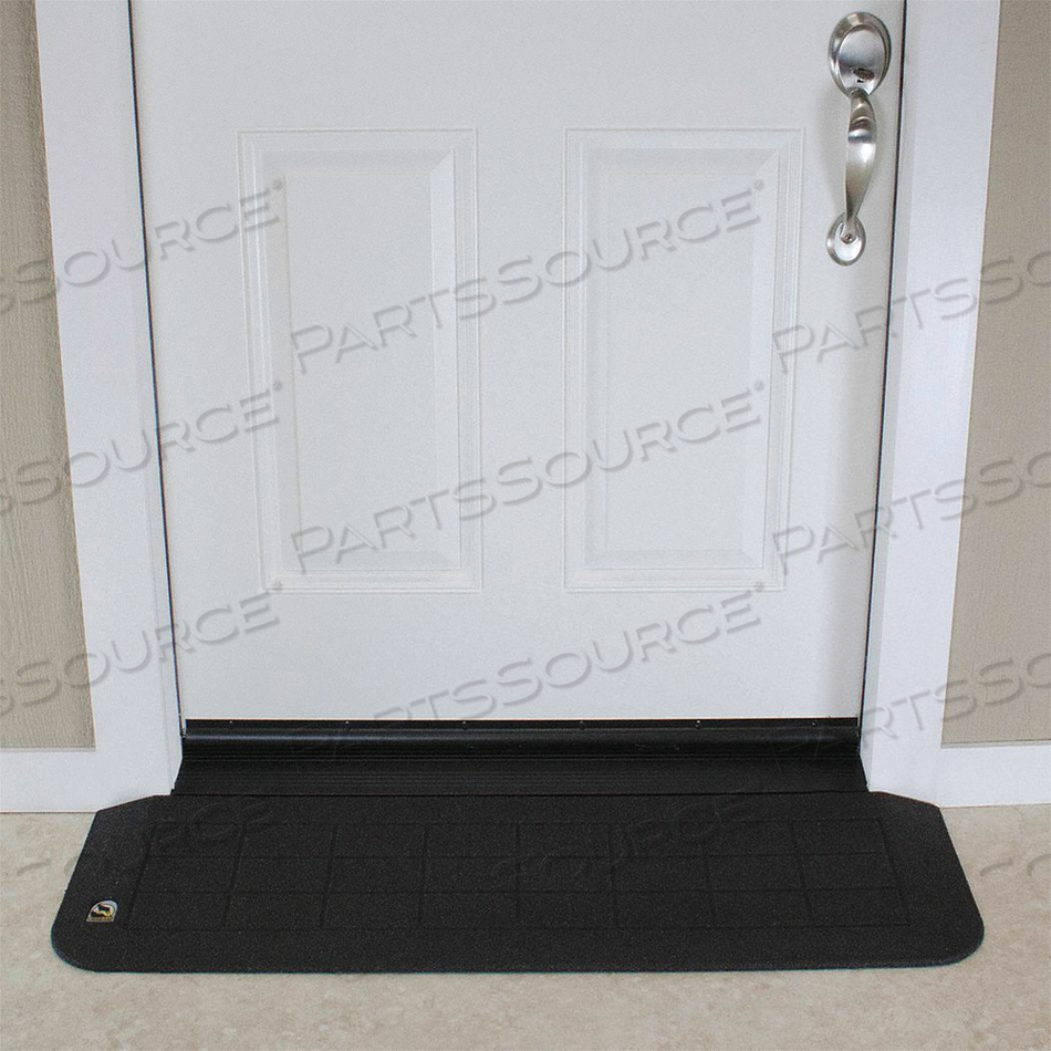 ADA RAMP 3-3/4IN.H 45-1/2IN.L 48IN.W BLK by Saferesidential Ramps