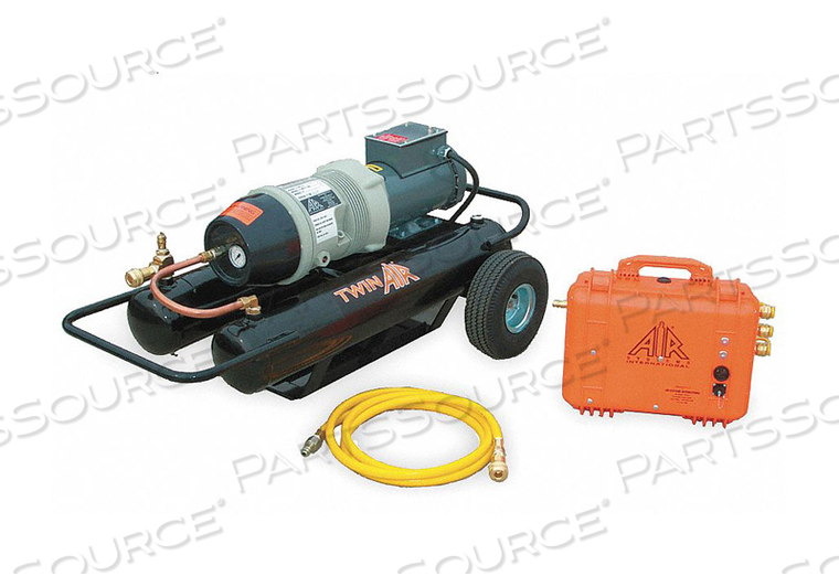 BREATHING AIR COMPRESSOR 110 PSI 17.5 AC by Air Systems International BREATHING AIR COMPRESSOR 110 PSI 17.5 AC by Air Systems International