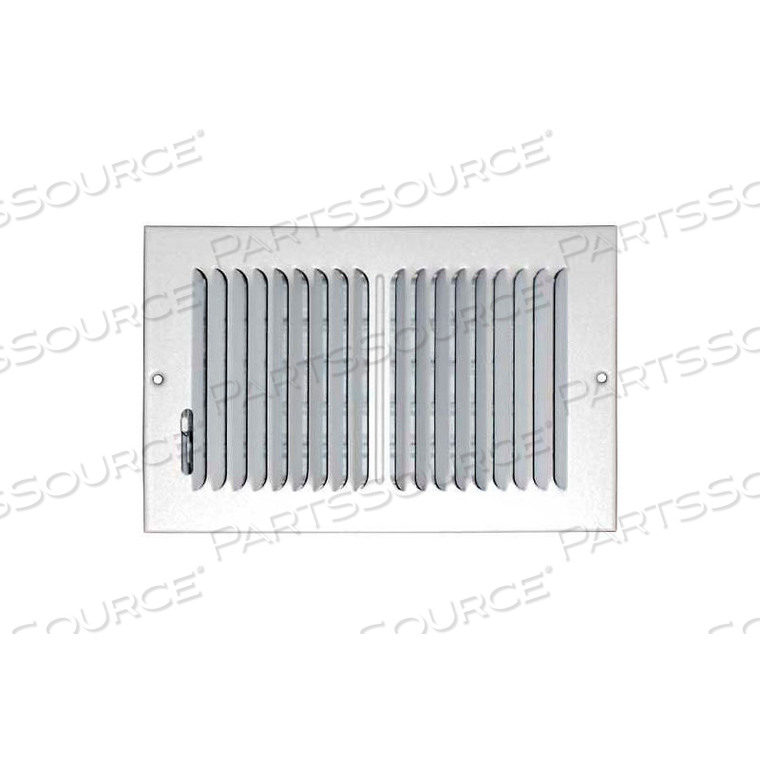 SPEEDI-GRILLE CEILING OR WALL REGISTER WITH 2 WAY DEFLECTION 6" X 10" by Applied Applications Int'l, LLC SPEEDI-GRILLE CEILING OR WALL REGISTER WITH 2 WAY DEFLECTION 6" X 10" by Applied Applications Int'l, LLC
