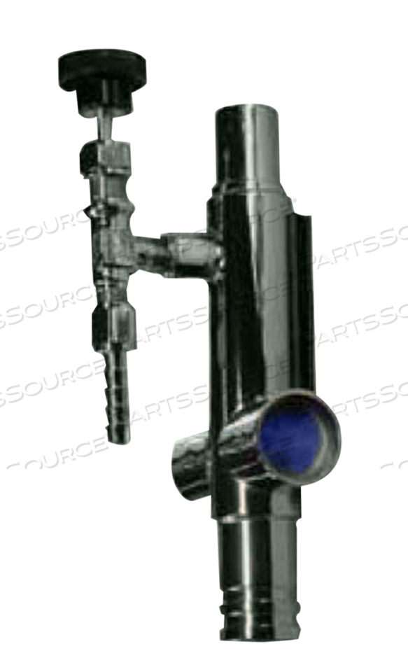SCAVENGING MANIFOLD, 19MMM, 1/4" VACUUM ADJUST VALVE, POS/NEG RELIEF VALVES, BAG MOUNT, MOUNT STRIP by Anesthesia Associates