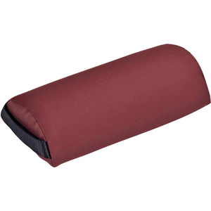FEI MINI HALF-ROUND BOLSTER, 13"L X 6" DIA, BURGUNDY by Fabrication Enterprises FEI MINI HALF-ROUND BOLSTER, 13"L X 6" DIA, BURGUNDY by Fabrication Enterprises