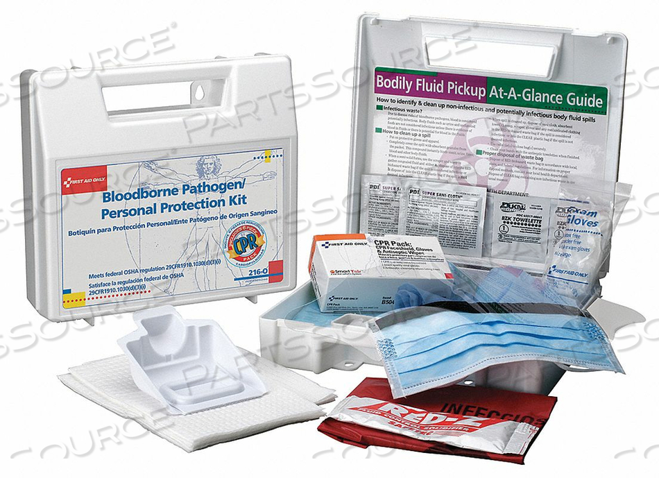 FIRST AID KIT BLOODBORNE PATHOGEN by First Aid Only FIRST AID KIT BLOODBORNE PATHOGEN by First Aid Only