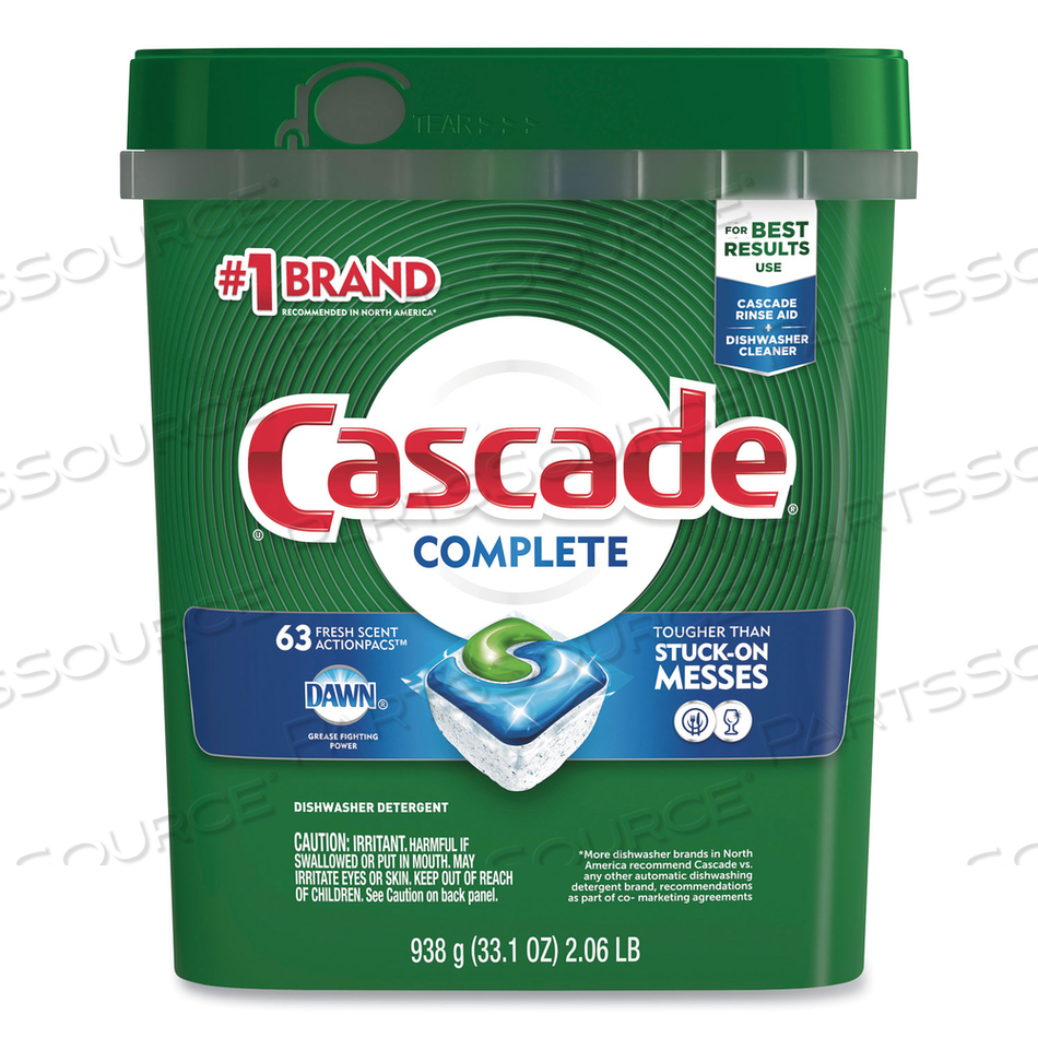 COMPLETE ACTIONPACS, FRESH SCENT by Cascade