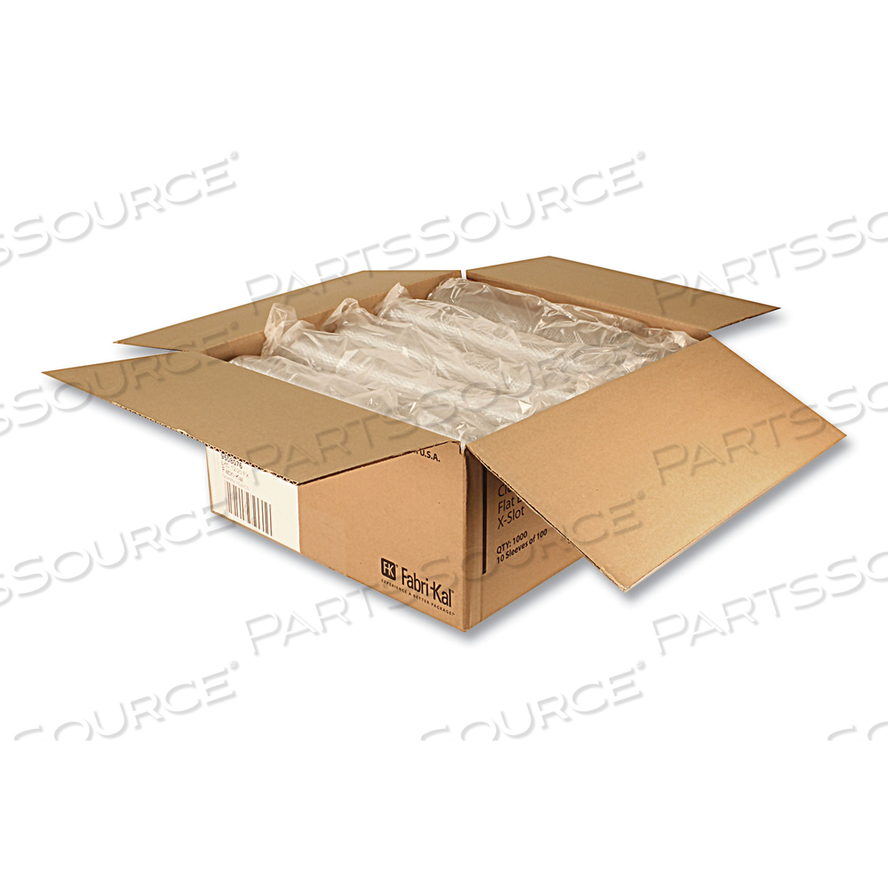 GREENWARE COLD DRINK LIDS, X-SLOT, FITS 12 OZ TO 20 OZ CUP by Fabrikal