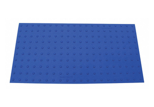 ADA WARNING PAD BLUE FLEXIBLE CEMENT by SSTD