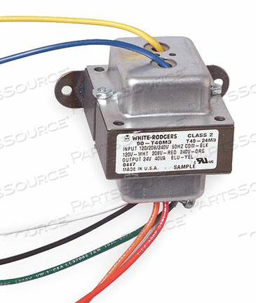 40VA 50/60 HZ 120/208/240V PRI. 24V SEC. MULTI-MOUNT REPLACES 90-4031M by White-Rodgers 40VA 50/60 HZ 120/208/240V PRI. 24V SEC. MULTI-MOUNT REPLACES 90-4031M by White-Rodgers