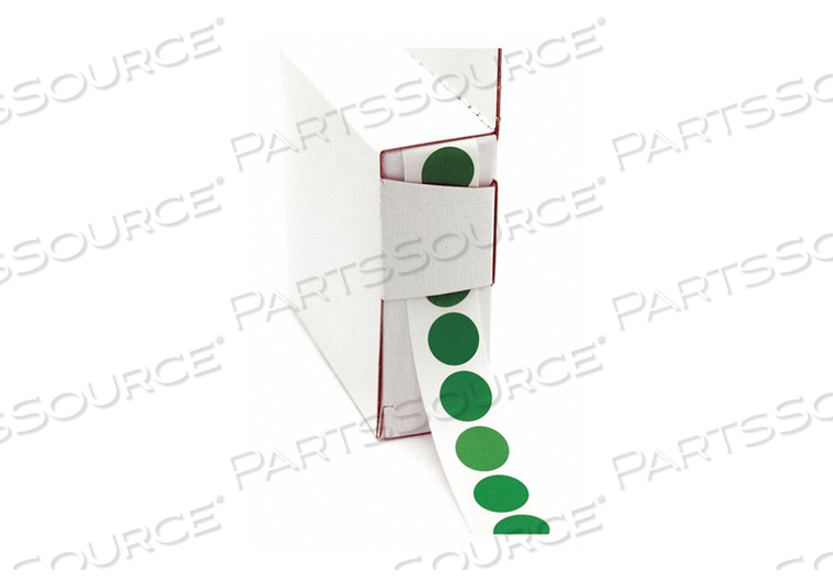 1/2 COLOR CODE CIRCLES GR 100ROLL by Roll Products 1/2 COLOR CODE CIRCLES GR 100ROLL by Roll Products