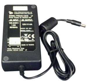 POWER SUPPLY W/ CABLE, 0 TO 18 IN, ELO DISPLAY by Spacelabs Healthcare