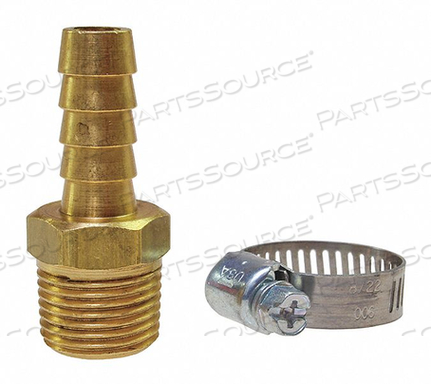 HOSE REPAIR KIT 3/8 ID X 3/8 MPT BARB by Coilhose Pneumatics