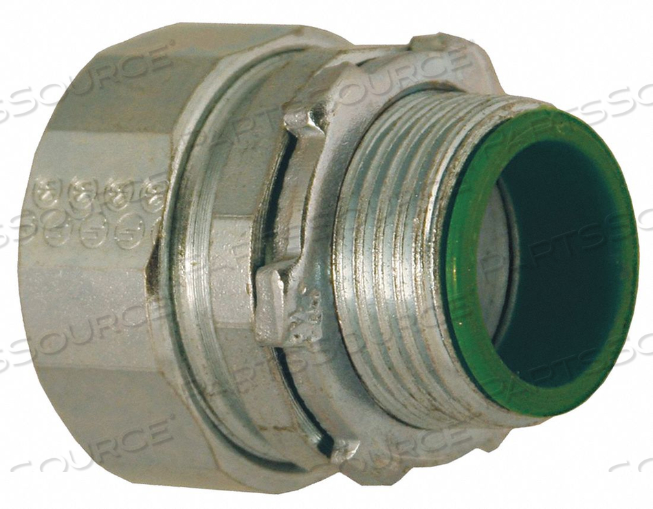 COMPR CONNECTOR RGD/IMC 1 INSUL STL by RACO