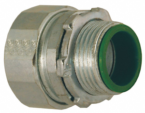 COMPR CONNECTOR RGD/IMC 1 INSUL STL by RACO