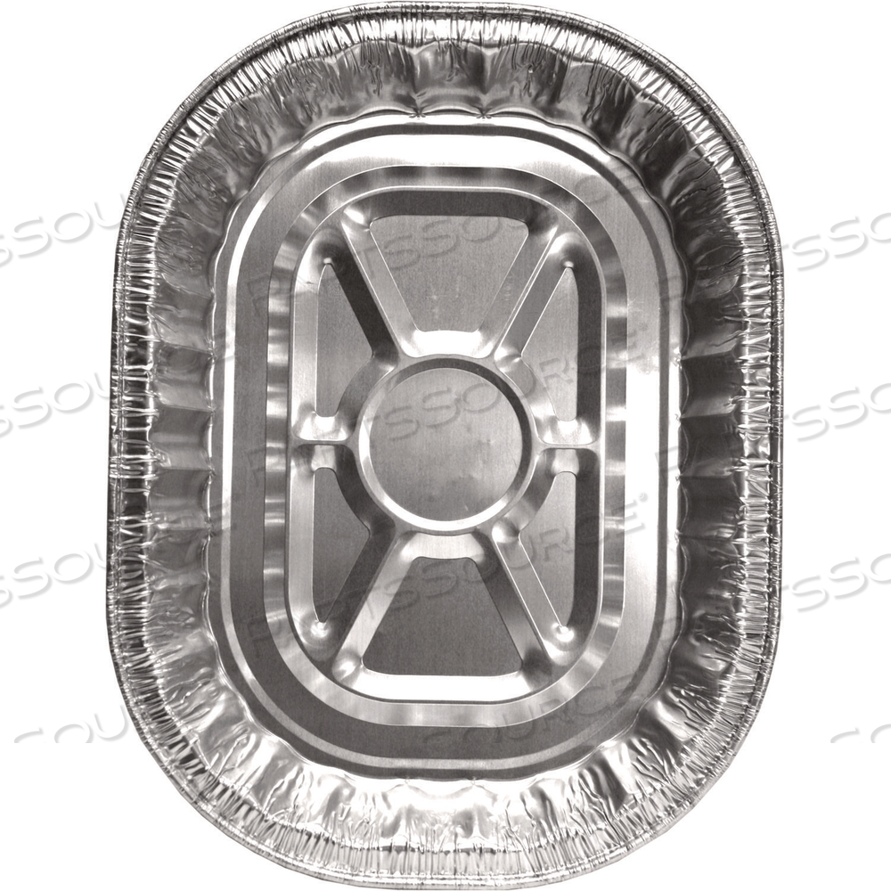 GIANT RACK ROASTER PAN, 272 OZ, 14.43 X 3.12 X 17.68, SILVER by HFA