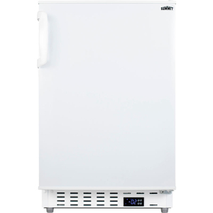 BUILT-IN UNDERCOUNTER ADA FULL FREEZER, WHITE 19-3/4" W by Summit Appliance (Div. of Felix Storch, Inc.)
