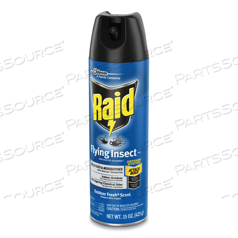 FLYING INSECT KILLER, 15 OZ AEROSOL SPRAY by Raid FLYING INSECT KILLER, 15 OZ AEROSOL SPRAY by Raid
