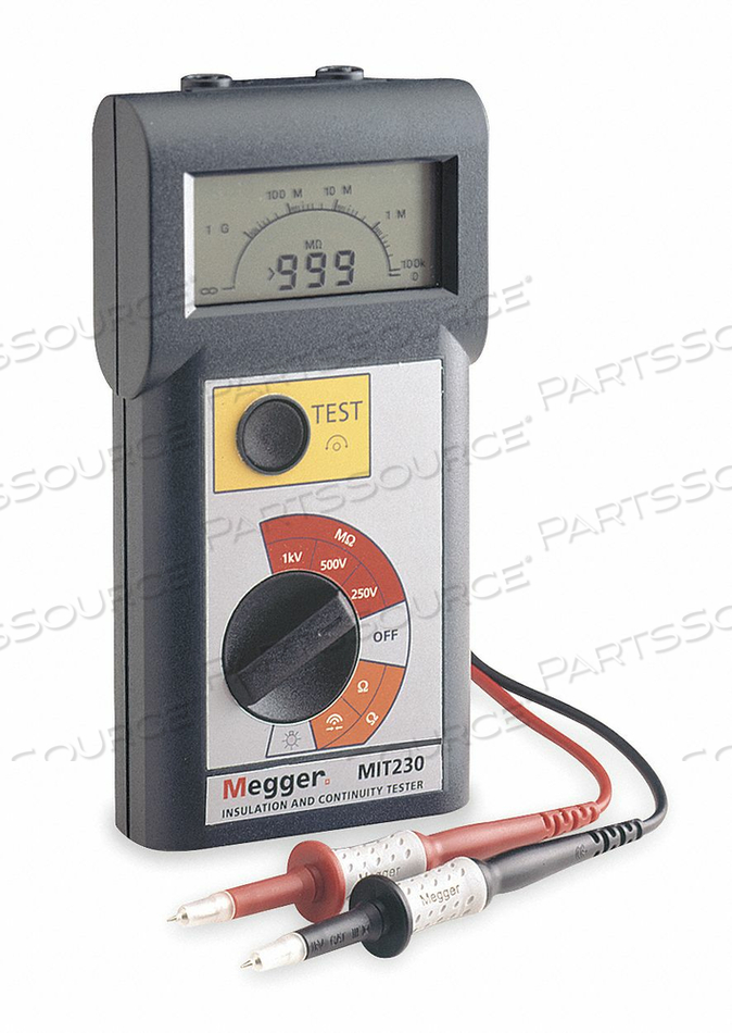 BATTERY OPERATED MEGOHMMETER 1000VDC by Megger BATTERY OPERATED MEGOHMMETER 1000VDC by Megger