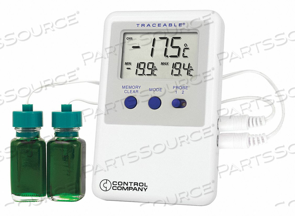 DIGITAL THERMOMETER 2BOTTLE PROBES DGTAL by Traceable