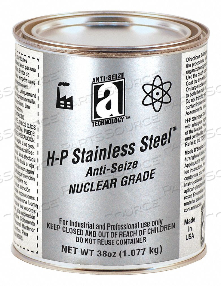 NUCLEAR GRADE ANTI-SEIZE SS BASE SILVER by Anti-Seize Technology