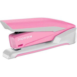 PAPERPRO PINK RIBBON DESKTOP STAPLER, 20 SHEET CAPACITY, PINK/WHITE by Accentra