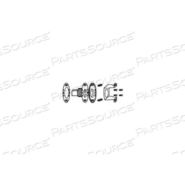 BELLOWS BASE ASSEMBLY SA64-2, USE WITH SERIES 64 by McDonnell & Miller