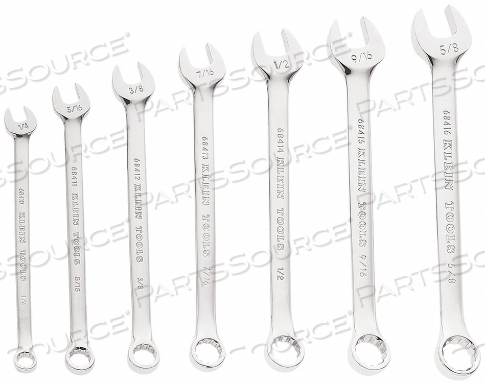 COMBINATION WRENCH SET, 7-PC. W/ POUCH by Klein Tools COMBINATION WRENCH SET, 7-PC. W/ POUCH by Klein Tools