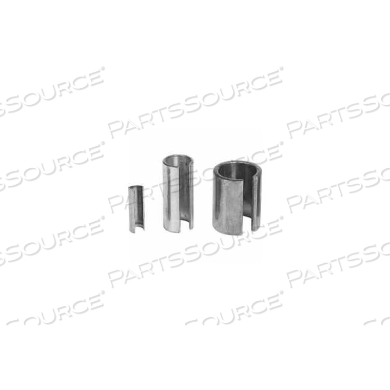 REDUCER BUSHING, GALVANIZED STEEL, 5/16"ID X 3/8"OD, 1-1/16"L by Climax Metal Products REDUCER BUSHING, GALVANIZED STEEL, 5/16"ID X 3/8"OD, 1-1/16"L by Climax Metal Products