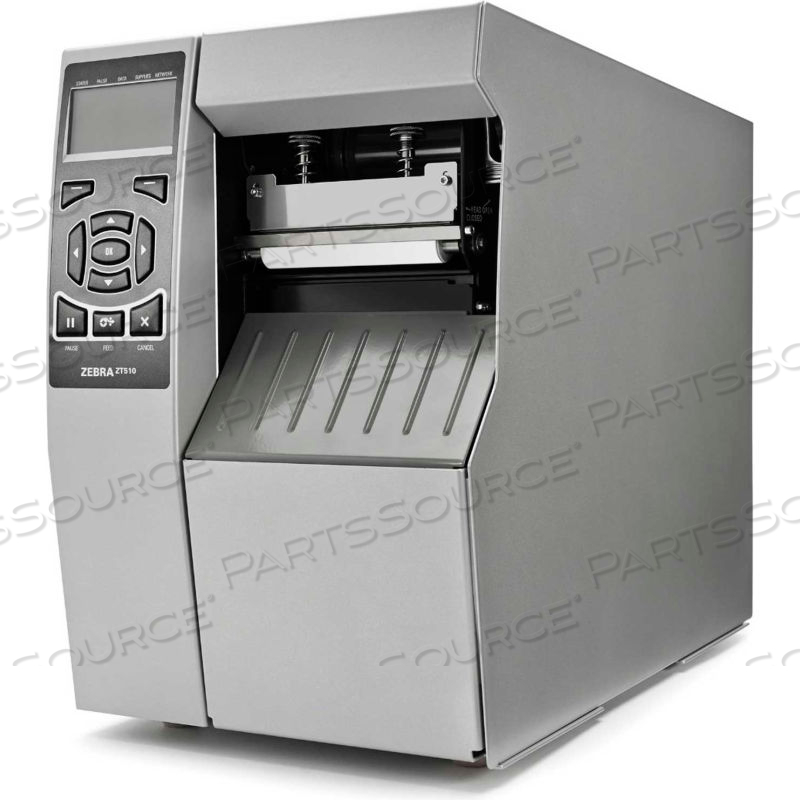 ZT510 THERMAL TRANSFER BARCODE PRINTER WITH INTERNAL REWIND, 4.09" PRINT WIDTH, 203 DPI by Zebra Technologies, Inc. ZT510 THERMAL TRANSFER BARCODE PRINTER WITH INTERNAL REWIND, 4.09" PRINT WIDTH, 203 DPI by Zebra Technologies, Inc.