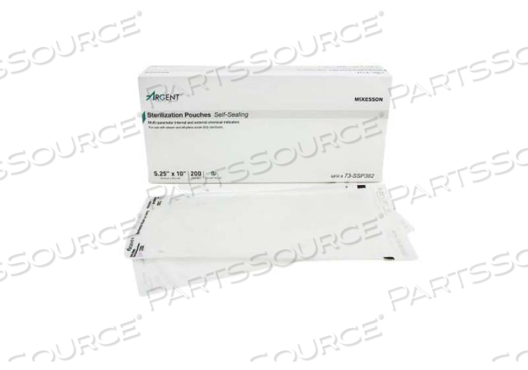 ARGENT® SURE-CHECK® STERILIZATION POUCH (200 PER BOX) by McKesson ARGENT® SURE-CHECK® STERILIZATION POUCH (200 PER BOX) by McKesson