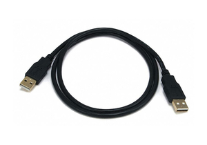 USB 2.0 CABLE 3 FT.L BLACK by Monoprice, Inc.