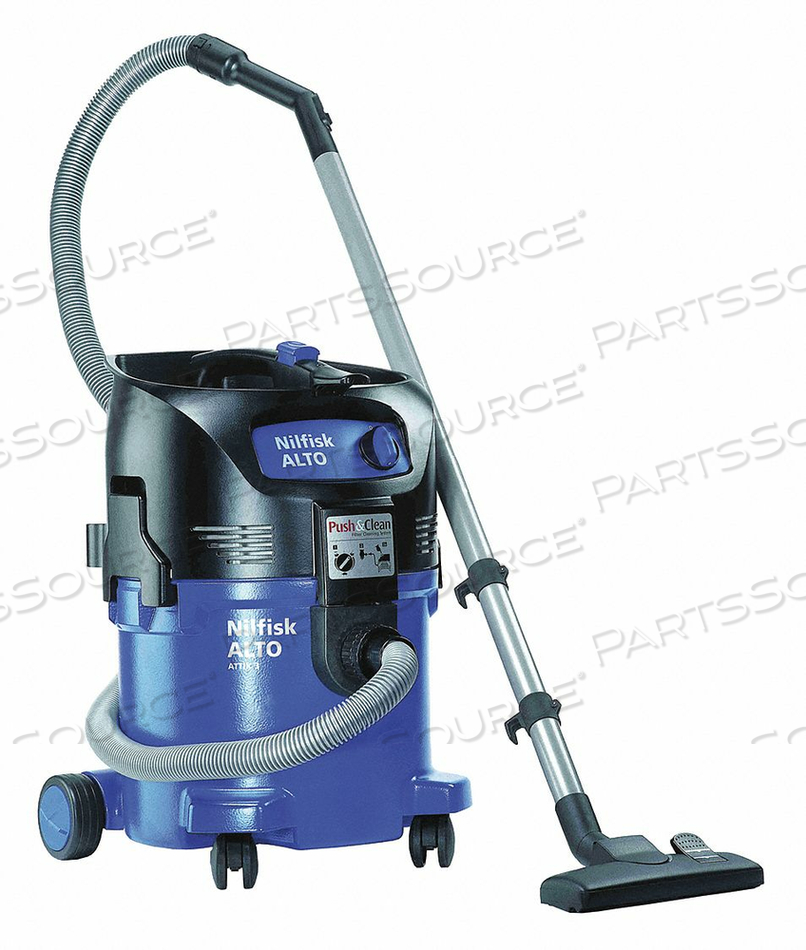 SHOP VACUUM 8 GAL. PLASTIC 113 CFM by Nilfisk, Inc.