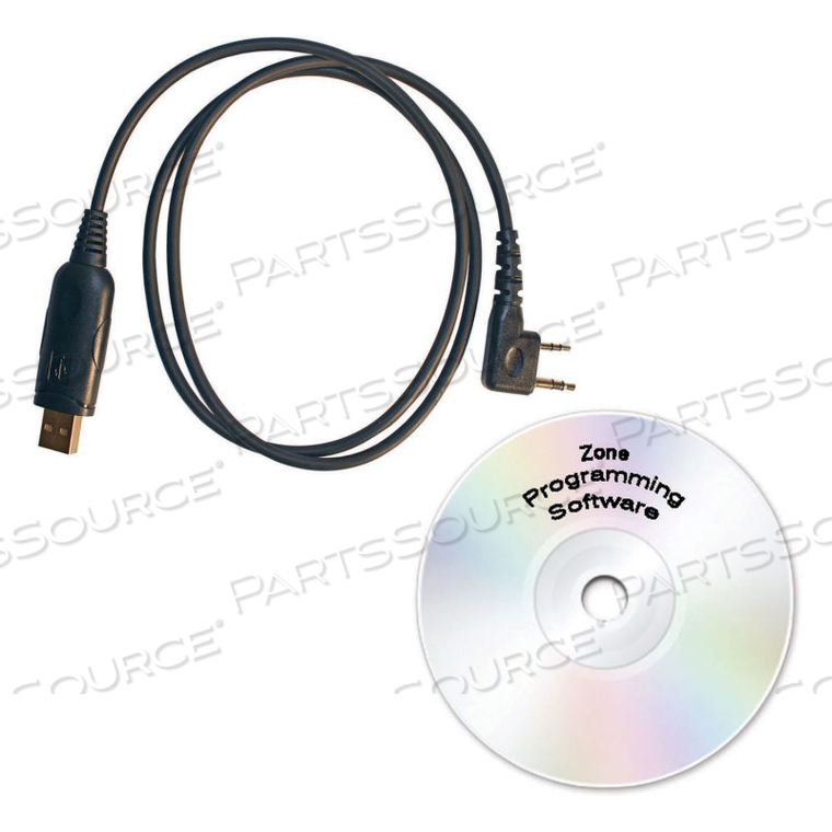 BLACKBOX ZONE USB PROGRAMMING CABLE W/SOFTWARE FOR DIGITAL/ANALOG RADIOS by Klein Electronics Inc