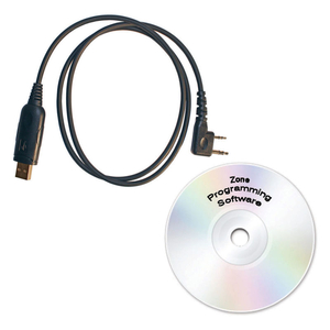 BLACKBOX ZONE USB PROGRAMMING CABLE W/SOFTWARE FOR DIGITAL/ANALOG RADIOS by Klein Electronics Inc