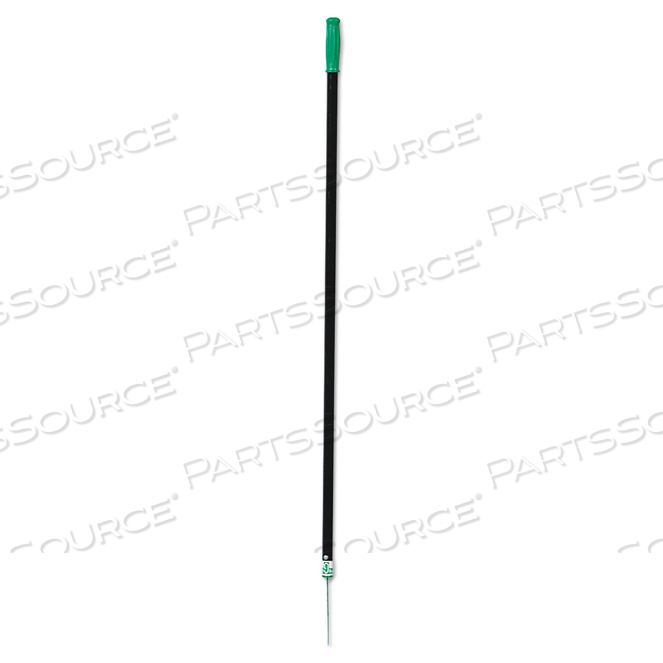 PEOPLE'S PAPER PICKER PIN POLE, 42", BLACK/GREEN by Unger PEOPLE'S PAPER PICKER PIN POLE, 42", BLACK/GREEN by Unger