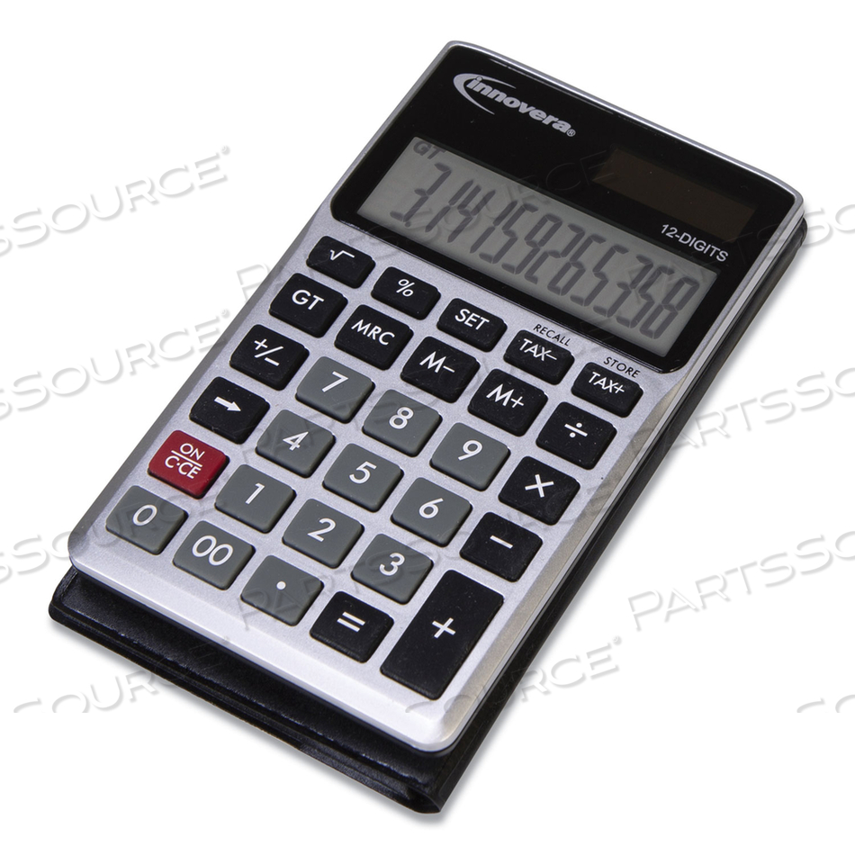 15922 POCKET CALCULATOR, 12-DIGIT LCD by Innovera