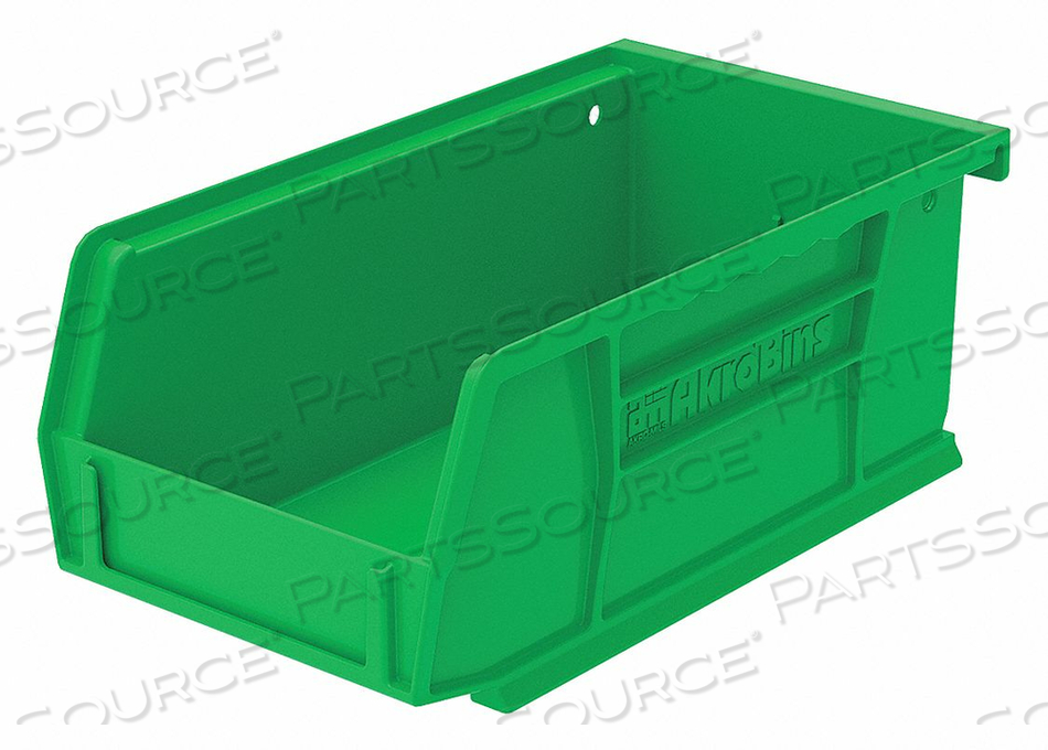 F8647 HANG/STACK BIN 7-3/8 X 4-1/8 X 3 GREEN by Akro-Mils / Myers Industries, Inc