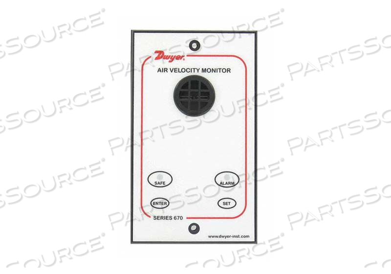 FUME HOOD MONITOR by Dwyer Instruments